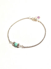 Load image into Gallery viewer, Turquoise dainty bracelet