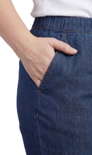 Load image into Gallery viewer, Women's Lightweight Pull-On Denim Jeans with Elastic Waist – Relaxed Fit Stretch Jeans for Casual Everyday Wear
