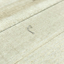 Load image into Gallery viewer, 20G Stainless Steel Crystalline Gem Micro Nose Ring Twister