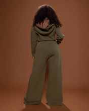 Load image into Gallery viewer, Green Satin Lined Jumpsuit - DON GREAT