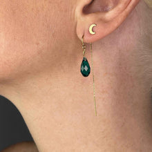 Load image into Gallery viewer, Swarovski Crystal droplet earrings