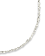 Load image into Gallery viewer, Sterling Silver Janina Delicate Twisted Chain Bracelet