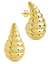 Load image into Gallery viewer, Corinne Twisted Polished Earrings