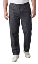 Load image into Gallery viewer, Men’s Lightweight Casual Elastic Waist Pull-On Jeans – Denim & Twill Pants with Easy Fit