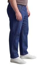 Load image into Gallery viewer, Men’s Lightweight Casual Elastic Waist Pull-On Jeans – Denim & Twill Pants with Easy Fit
