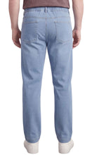 Load image into Gallery viewer, Men’s Lightweight Casual Elastic Waist Pull-On Jeans – Denim & Twill Pants with Easy Fit