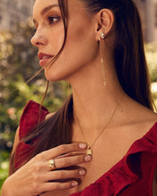 Load image into Gallery viewer, Colsie Tapered CZ Stud Earrings