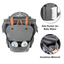 Load image into Gallery viewer, Crazy Pockets Backpack Diaper Bag - DON GREAT