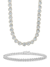 Load image into Gallery viewer, Helene Bezel CZ Jewelry Bundle