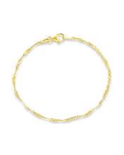 Load image into Gallery viewer, Sterling Silver Janina Delicate Twisted Chain Bracelet