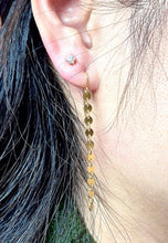 Load image into Gallery viewer, Sequin disc threader earrings