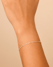 Load image into Gallery viewer, Sterling Silver Janina Delicate Twisted Chain Bracelet