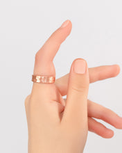 Load image into Gallery viewer, Pure Copper Rings – Hammered (6mm)