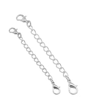 Load image into Gallery viewer, Sterling Silver Necklace Extender Set of 2