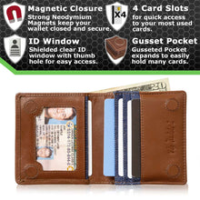 Load image into Gallery viewer, The Waltlet - Maximum Storage RFID Secure Minimalist Wallet - DON GREAT