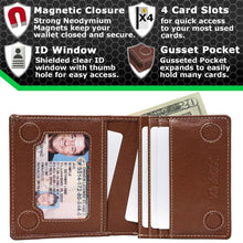 Load image into Gallery viewer, The Waltlet - Maximum Storage RFID Secure Minimalist Wallet - DON GREAT