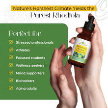 Load image into Gallery viewer, Rhodiola Rosea Tincture – Natural Stress & Energy Support (2 oz) - DON GREAT
