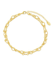 Load image into Gallery viewer, Radella Layered Chain Anklet