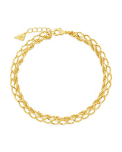 Load image into Gallery viewer, Tessa Layered Chain Anklet