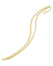 Load image into Gallery viewer, Tessa Layered Chain Anklet