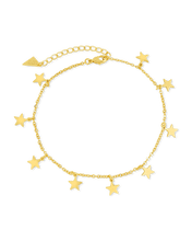 Load image into Gallery viewer, Sabina Star Charm Anklet
