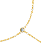 Load image into Gallery viewer, Sylvia CZ Chain Toe Anklet