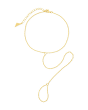 Load image into Gallery viewer, Saskia Chain Toe Anklet