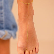 Load image into Gallery viewer, Saskia Chain Toe Anklet