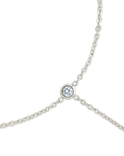 Load image into Gallery viewer, Sylvia CZ Chain Toe Anklet