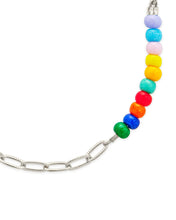 Load image into Gallery viewer, Iridiana Rainbow Beaded Anklet