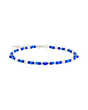 Load image into Gallery viewer, Sibyl Evil Eye Charm & Pearl Anklet