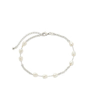 Load image into Gallery viewer, Allie Stationed Pearl Anklet
