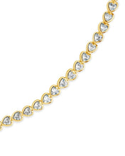 Load image into Gallery viewer, Corey Bezel CZ Tennis Bracelet