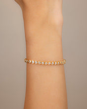 Load image into Gallery viewer, Corey Bezel CZ Tennis Bracelet