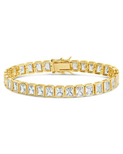 Load image into Gallery viewer, Roxie Bezel CZ Tennis Bracelet