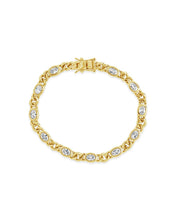 Load image into Gallery viewer, Cassie CZ Bezel Tennis Bracelet