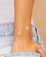 Load image into Gallery viewer, Raemy CZ Rose Petal Station Bracelet