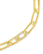 Load image into Gallery viewer, Kinslee CZ Chain Bracelet