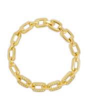 Load image into Gallery viewer, Fiona CZ Statement Chain Link Bracelet