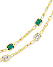 Load image into Gallery viewer, Lennox Station CZ Chain Bracelet Set
