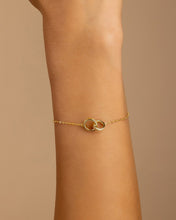 Load image into Gallery viewer, Sterling Silver Keilani Lock Link Bracelet