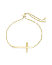 Load image into Gallery viewer, Polished Cross Bolo Bracelet