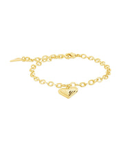 Load image into Gallery viewer, Beating Heart Charm Bracelet