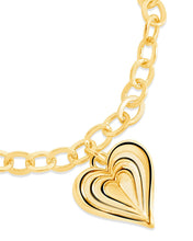 Load image into Gallery viewer, Beating Heart Charm Bracelet