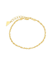 Load image into Gallery viewer, Blakely Twisted Herringbone Chain Bracelet