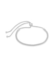Load image into Gallery viewer, Sterling Silver Mesh Slider Bracelet