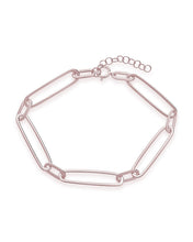 Load image into Gallery viewer, Sterling Silver Polished Large Link Bracelet