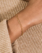 Load image into Gallery viewer, Sterling Silver Paperclip Chain Bracelet