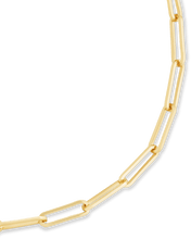 Load image into Gallery viewer, Sterling Silver Paperclip Chain Bracelet
