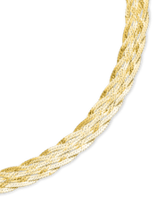 Load image into Gallery viewer, Sterling Silver Woven Chain Bracelet